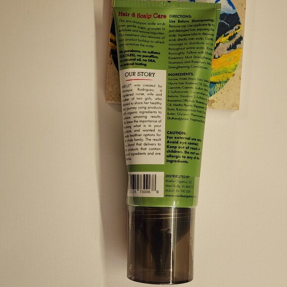 Mielle Organics Rosemary Mint Clarifying Sugar Scalp Scrub - 6oz - Picture 5 of 7